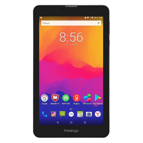 Планшет PRESTIGIO Wize 3427 3G, 1GB, 8GB, 3G, Android 7.0 темно-серый [rvpmt34273gccis]