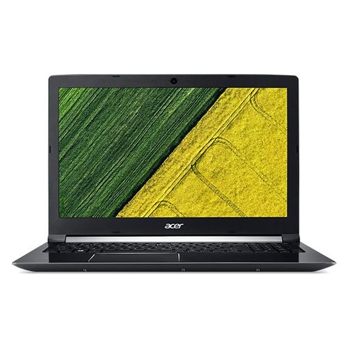 Ноутбук ACER Aspire 7 A717-72G-790U, 17.3", IPS, Intel Core i7 8750H 2.2ГГц, 16Гб, 1000Гб, 128Гб SSD, nVidia GeForce GTX 1050 - 4096 Мб, Linpus, NH.GXDER.006, черный