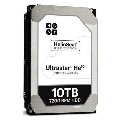 Жесткий диск WD Ultrastar DC HC510 HUH721010ALE604, 10Тб, HDD, SATA III, 3.5" [0f27454]