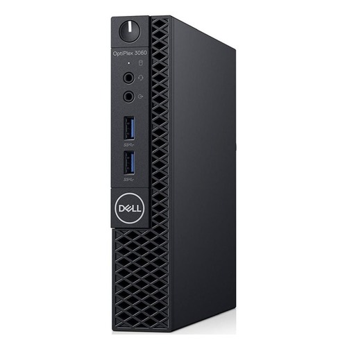 Компьютер DELL Optiplex 3060, Intel Core i5 8500T, DDR4 8Гб, 1000Гб, Intel UHD Graphics 630, Linux, черный [3060-7588]