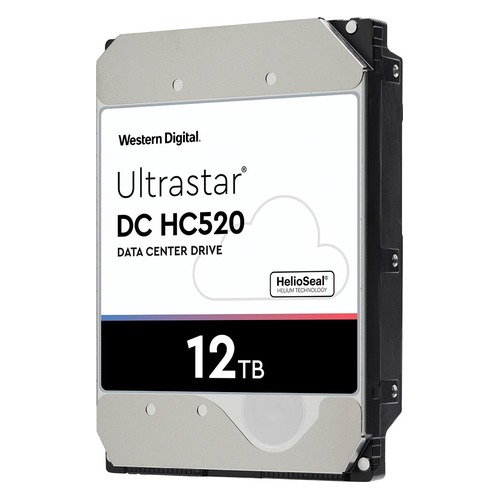 Жесткий диск WD Ultrastar DC HC520 HUH721212AL4204, 12Тб, HDD, SAS 3.0, 3.5" [0f29562]
