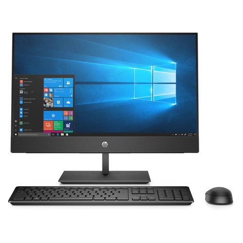 Моноблок HP ProOne 440 G4, 23.8", Intel Core i3 8100T, 4Гб, 1000Гб, Intel UHD Graphics 630, DVD-RW, Windows 10 Professional, черный [4nu52ea]