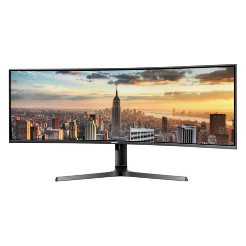 Монитор SAMSUNG C43J890DKI 43.4", черный [lc43j890dkixci]