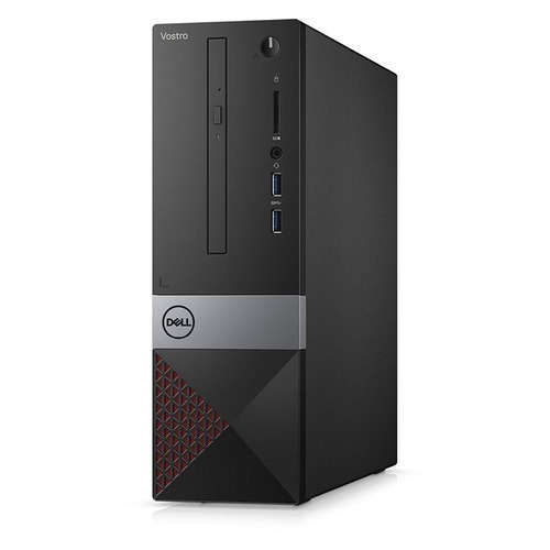 Компьютер DELL Vostro 3470, Intel Core i3 8100, DDR4 4Гб, 1000Гб, Intel UHD Graphics 630, DVD-RW, CR, Windows 10 Professional, черный [3470-6696]