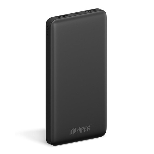 Внешний аккумулятор (Power Bank) HIPER ST10000, 10000мAч, черный [st10000 black]