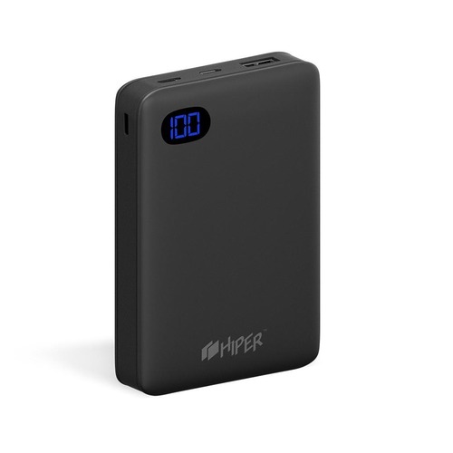 Внешний аккумулятор (Power Bank) HIPER SN10000, 10000мAч, черный [sn10000 black]