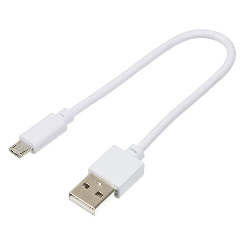 Кабель DIGMA USB A (m), micro USB B (m), 0.15м, белый