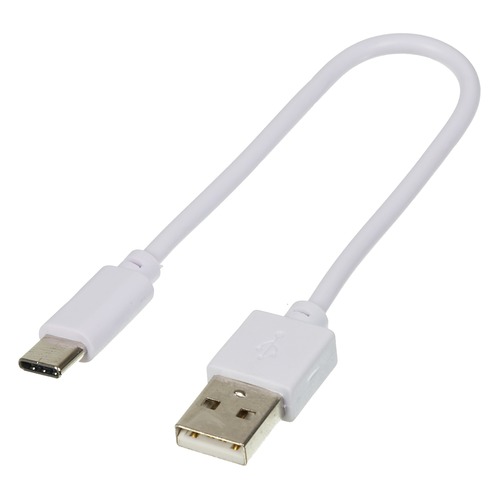 Кабель DIGMA USB A (m), USB Type-C (m), 0.15м, белый