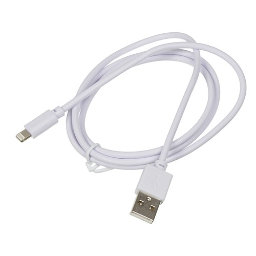 Кабель DIGMA USB A (m), Lightning (m), 1.2м, белый