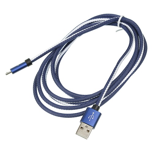 Кабель DIGMA USB A (m), micro USB B (m), 2м, синий