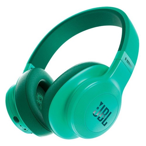 Наушники с микрофоном JBL E55BT Lifestyle, 3.5 мм/Bluetooth, мониторы, мятный [jble55bttel]