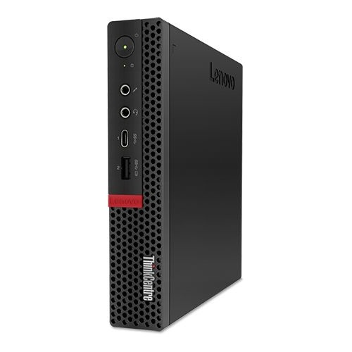 Компьютер LENOVO ThinkCentre Tiny M720q, Intel Pentium Gold G5400T, DDR4 4Гб, 500Гб, Intel UHD Graphics 610, noOS, черный [10t7005sru]