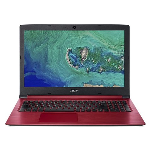Ноутбук ACER Aspire 3 A315-53-3830, 15.6", Intel Core i3 7020U 2.3ГГц, 4Гб, 128Гб SSD, Intel HD Graphics 620, Windows 10, NX.H40ER.001, красный