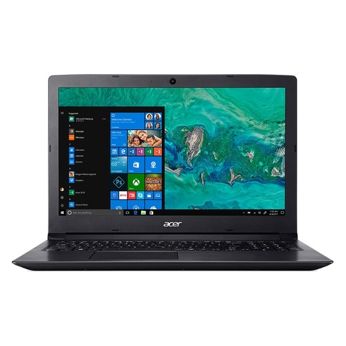 Ноутбук ACER Aspire 3 A315-53G-375L, 15.6", Intel Core i3 8130U 2.2ГГц, 4Гб, 256Гб SSD, nVidia GeForce Mx130 - 2048 Мб, Windows 10 Home, NX.H1AER.006, черный