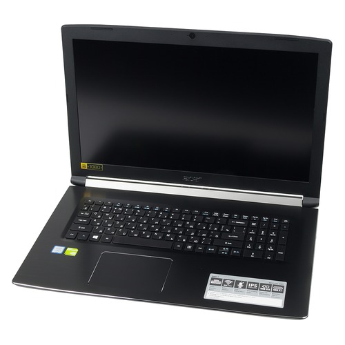 Ноутбук ACER Aspire 5 A517-51G-50CY, 17.3", IPS, Intel Core i5 8250U 1.6ГГц, 8Гб, 1000Гб, nVidia GeForce Mx150 - 2048 Мб, DVD-RW, Linux, NX.GSXER.015, черный