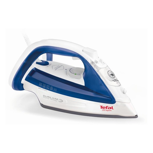 Утюг TEFAL FV4913E0, 2500Вт, белый/ синий [1830006856]