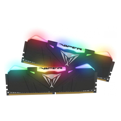 Модуль памяти PATRIOT Viper RGB PVR416G320C6K DDR4 - 2x 8Гб 3200, DIMM, Ret