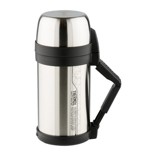 Термос THERMOS FDH Stainless Steel Vacuum Flask, 1.4л, стальной/ черный