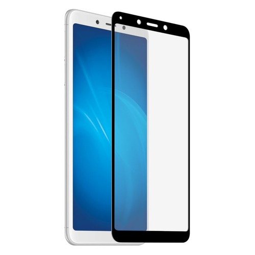 Защитное стекло для экрана DF xiColor-34 для Xiaomi Redmi 6/6A, 1 шт, черный [df xicolor-34 (black)]