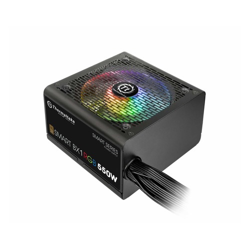 Блок питания THERMALTAKE Smart BX1 RGB, 550Вт, 120мм, черный, retail [ps-spr-0550nhsabe-1]