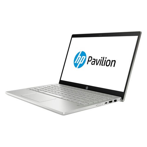 Ноутбук HP Pavilion 14-ce1001ur, 14", IPS, Intel Core i5 8265U 1.6ГГц, 4Гб, 16Гб Intel Optane, 1000Гб, nVidia GeForce Mx130 - 2048 Мб, Windows 10, 5CT33EA, серебристый