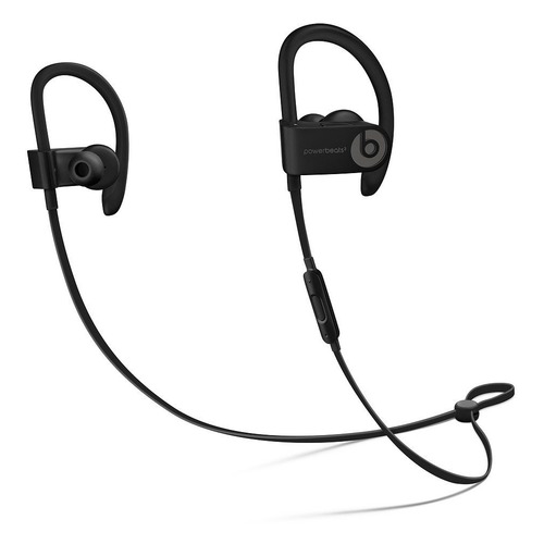 Наушники с микрофоном BEATS Powerbeats 3, Bluetooth, вкладыши, черный [ml8v2ee/a]