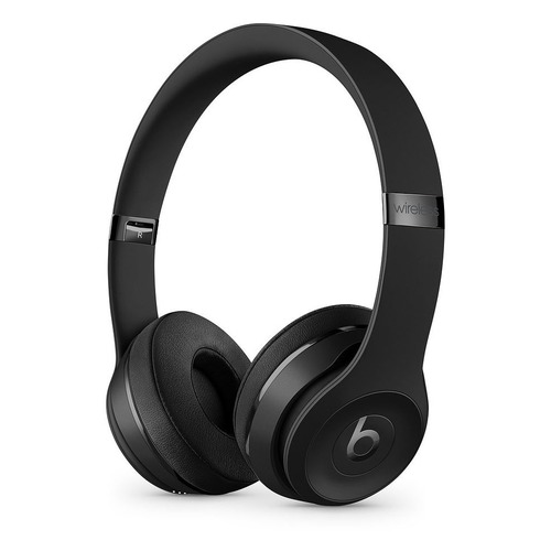 Наушники с микрофоном BEATS Solo3, 3.5 мм/Bluetooth, накладные, черный матовый [mp582ee/a]