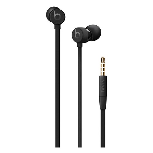 Наушники с микрофоном BEATS Urbeats3, 3.5 мм, вкладыши, черный [mu982ee/a]