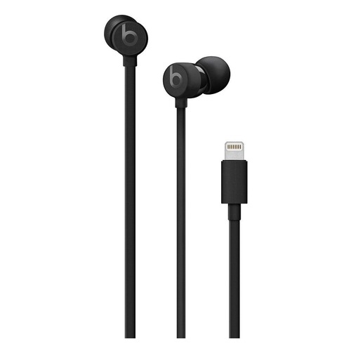 Наушники с микрофоном BEATS Urbeats3, Lightning, вкладыши, черный [mu992ee/a]