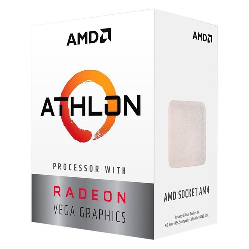 Процессор AMD Athlon 200GE, SocketAM4, BOX [yd200gc6fbbox]