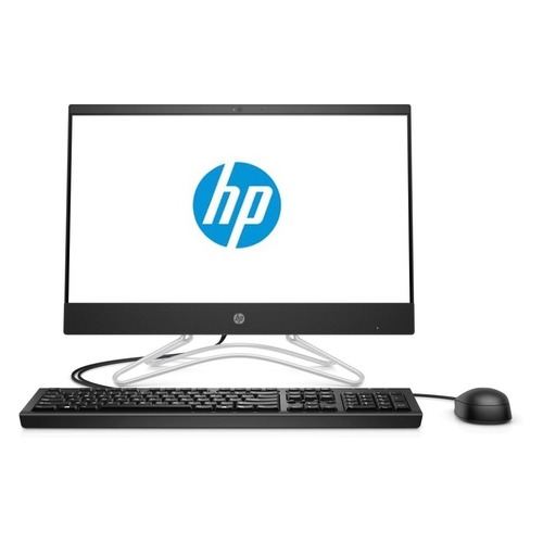 Моноблок HP 200 G3, 21.5", Intel Pentium Silver J5005, 4Гб, 128Гб SSD, Intel UHD Graphics 605, Free DOS 2.0, черный [4yw26es]