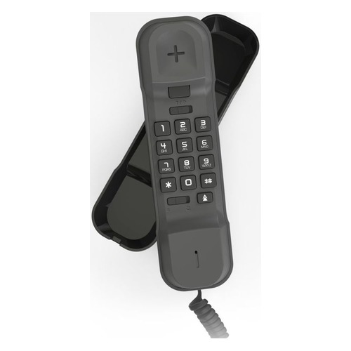 Проводной телефон ALCATEL T06, черный
