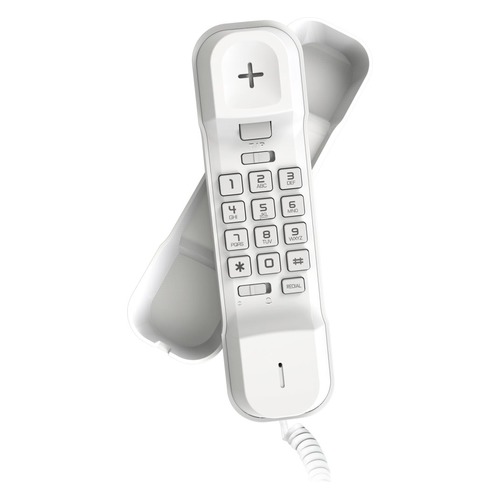 Проводной телефон ALCATEL T06, белый