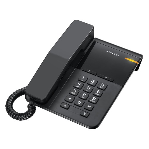 Проводной телефон ALCATEL T22, черный