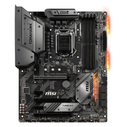 Материнская плата MSI MAG Z390 TOMAHAWK, LGA 1151v2, Intel Z390, ATX, Ret