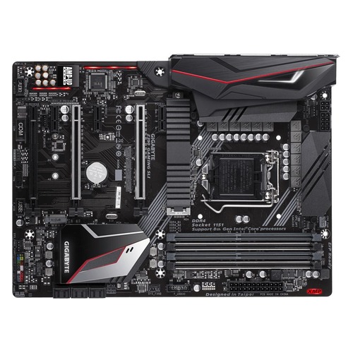 Материнская плата GIGABYTE Z390 GAMING SLI, LGA 1151v2, Intel Z390, ATX, Ret