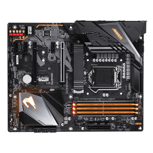 Материнская плата GIGABYTE Z390 AORUS ELITE, LGA 1151v2, Intel Z390, ATX, Ret