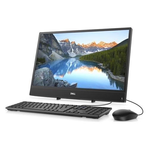 Моноблок DELL Inspiron 3277, 21.5", Intel Pentium 4415U, 4Гб, 1000Гб, Intel HD Graphics 610, Linux, черный [3277-7264]