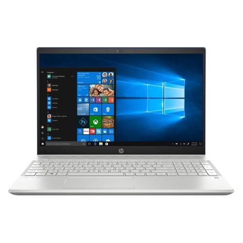 Ноутбук HP Pavilion 15-cs0026ur, 15.6", IPS, Intel Core i5 8250U 1.6ГГц, 4Гб, 16Гб Intel Optane, 1000Гб, nVidia GeForce Mx150 - 2048 Мб, Windows 10, 4JU94EA, синий