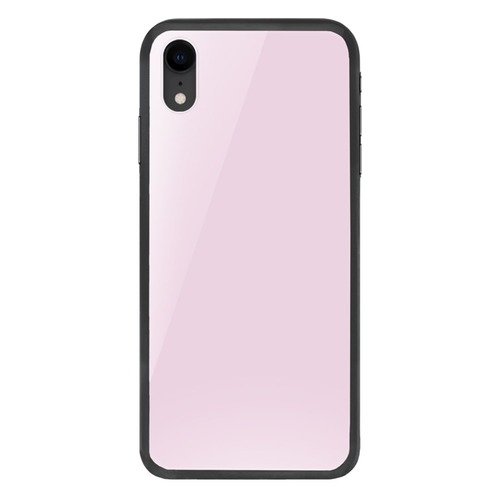 Чехол (клип-кейс) GRESSO Glass, для Apple iPhone XR, розовый [gr17gls122]