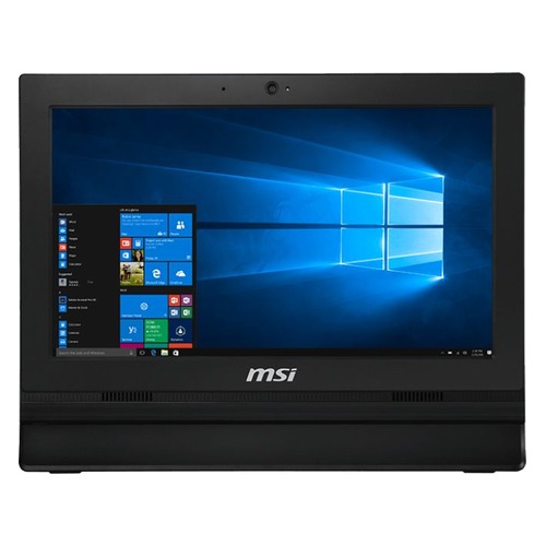 Моноблок MSI PRO 16T 7M-045RU, 15.6", Intel Celeron 3865U, 4Гб, 500Гб, Intel HD Graphics 610, Windows 10 Home, черный [9s6-a61611-045]