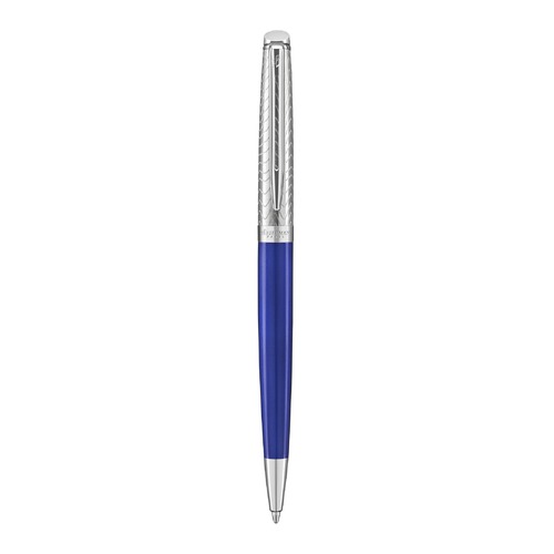 Ручка шариковая Waterman Hemisphere Deluxe (2043218) Blue Wave CT синие чернила подар.кор.