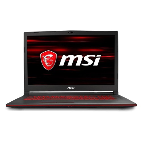 Ноутбук MSI GL73 8RD-415XRU, 17.3", Intel Core i7 8750H 2.2ГГц, 16Гб, 1000Гб, 128Гб SSD, nVidia GeForce GTX 1050 Ti - 4096 Мб, noOS, 9S7-17C612-415, черный