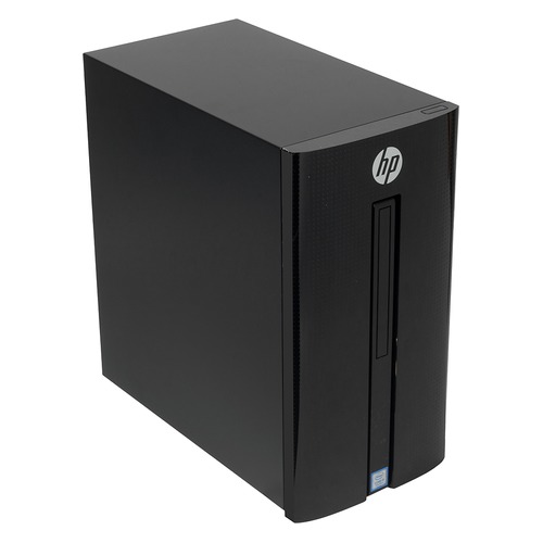 Компьютер HP 460-p234ur, Intel Core i5 7400T, DDR4 8Гб, 1000Гб, NVIDIA GeForce GTX 1050 - 2048 Мб, DVD-RW, Free DOS 2.0, черный [5mh22ea]