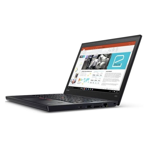 Ноутбук LENOVO ThinkPad X270, 12.5", IPS, Intel Core i3 6006U 2.6ГГц, 8Гб, 256Гб SSD, Intel HD Graphics 520, Windows 10 Professional, 20K5S5L500, черный