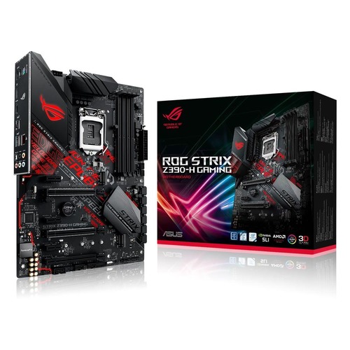 Материнская плата ASUS ROG STRIX Z390-H GAMING, LGA 1151v2, Intel Z390, ATX, Ret