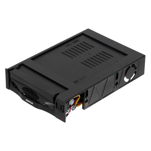 Mobile rack (салазки) для HDD AGESTAR SR3P-SW-2F, черный