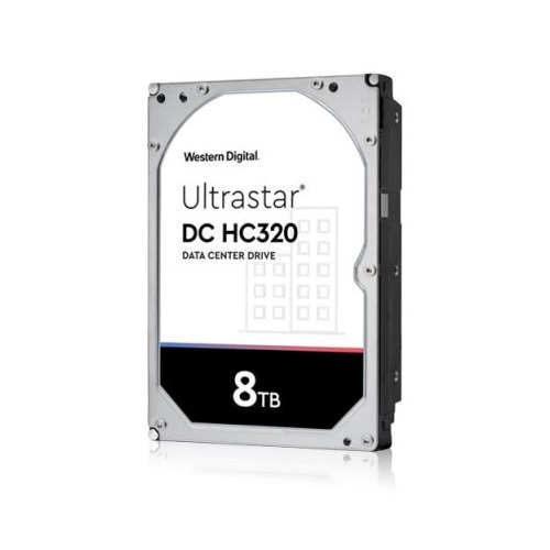 Жесткий диск WD Ultrastar DC HC320 HUS728T8TAL5204, 8Тб, HDD, SAS 3.0, 3.5" [0b36400]
