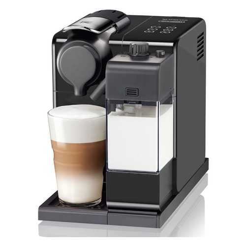 Капсульная кофеварка DELONGHI Nespresso Latissima touch EN560, 1300Вт, цвет: черный [0132193307]