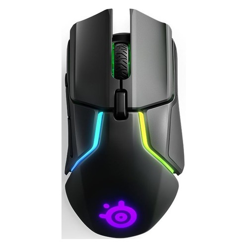 Мышь STEELSERIES Rival 650, игровая, оптическая, беспроводная, USB, черный [62456]